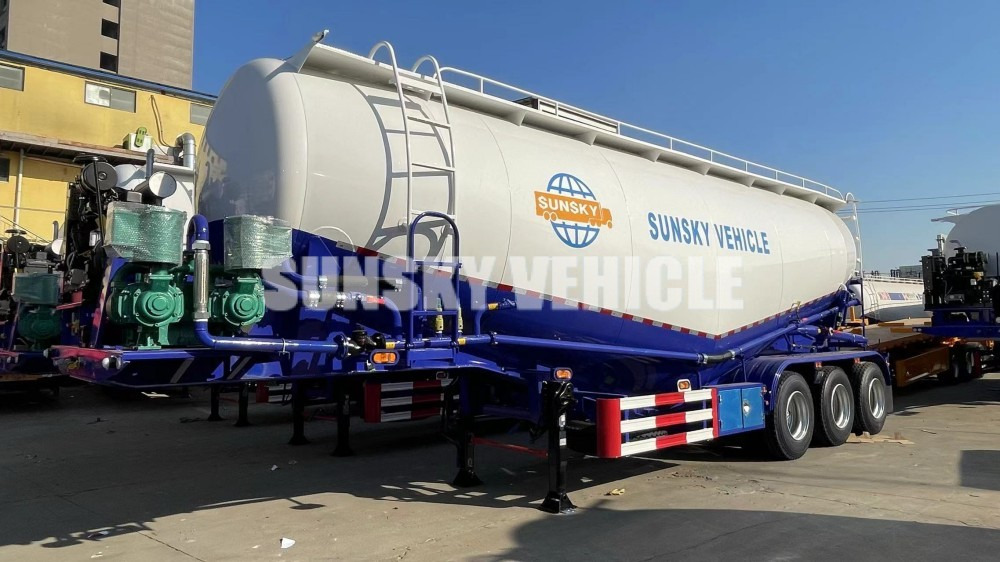 SUNSKY bulk cement trailer - نصف مقطورة صهريج: صور 1 SUNSKY bulk cement trailer - نصف مقطورة صهريج: صور 1