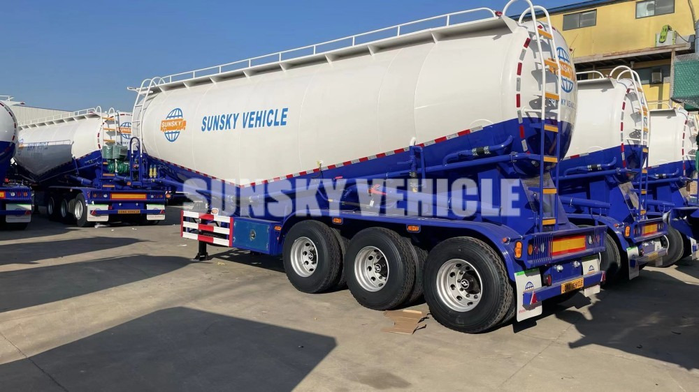 SUNSKY bulk cement trailer - نصف مقطورة صهريج: صور 2 SUNSKY bulk cement trailer - نصف مقطورة صهريج: صور 2
