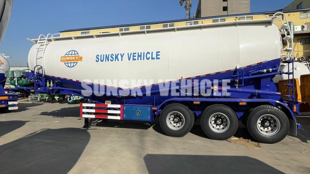SUNSKY bulk cement trailer - نصف مقطورة صهريج: صور 5 SUNSKY bulk cement trailer - نصف مقطورة صهريج: صور 5
