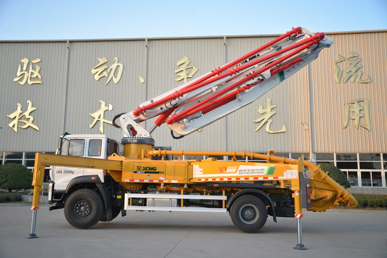 XCMG Factory Hb37V 2023 Year 37m Schwing Used Concrete Pump Truck for Sale - مضخة خرسانة: صور 3 XCMG Factory Hb37V 2023 Year 37m Schwing Used Concrete Pump Truck for Sale - مضخة خرسانة: صور 3