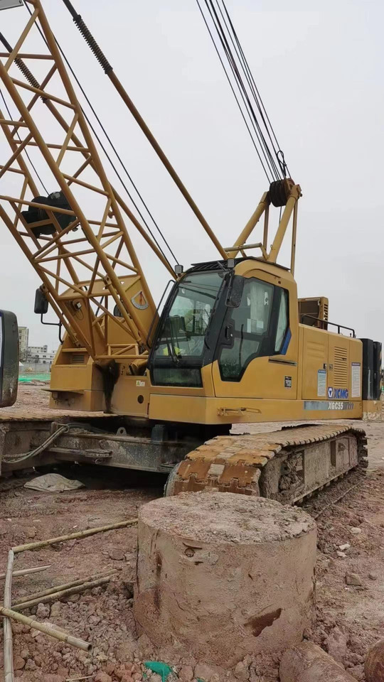 XCMG Official Used 55 Ton Crawler Crane XGC55 Second Hand Small Hydraulic Mobile Crane With High Quality - رافعة مجنزرة: صور 1 XCMG Official Used 55 Ton Crawler Crane XGC55 Second Hand Small Hydraulic Mobile Crane With High Quality - رافعة مجنزرة: صور 1