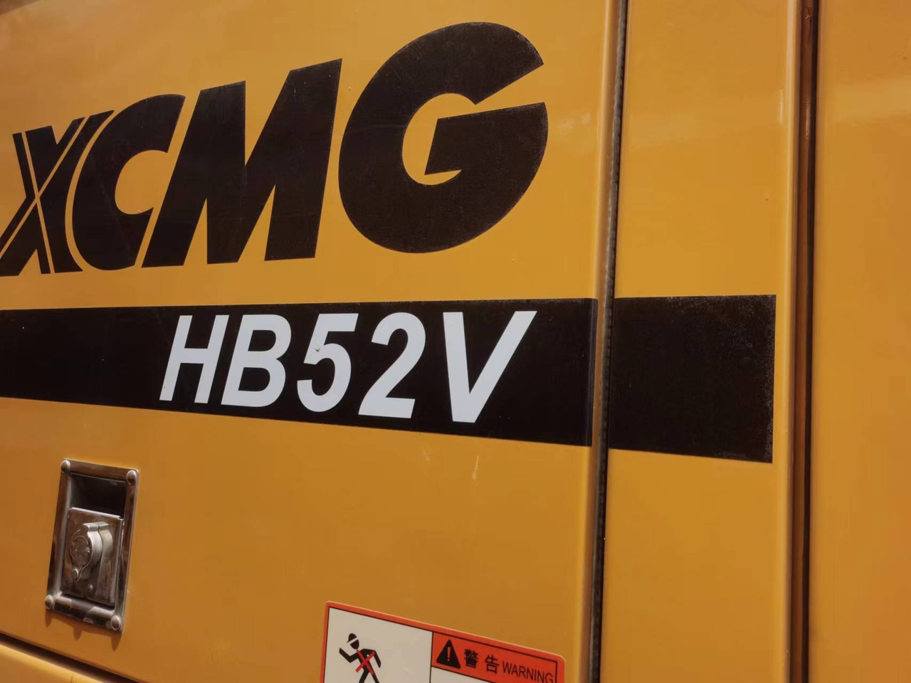 مضخة خرسانة XCMG Official Used HB52V Schwing 52m Concrete Pump Truck Mounted Boom Concrete Pump Price: صور 8