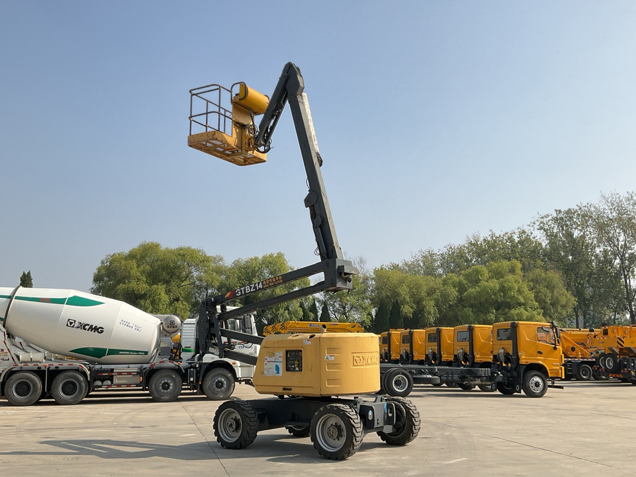 XCMG Official Used Telescopic Boom Lift GTBZ14 14m Aerial Work Platforms For Sale - رافعات سلة مفصلية: صور 5 XCMG Official Used Telescopic Boom Lift GTBZ14 14m Aerial Work Platforms For Sale - رافعات سلة مفصلية: صور 5