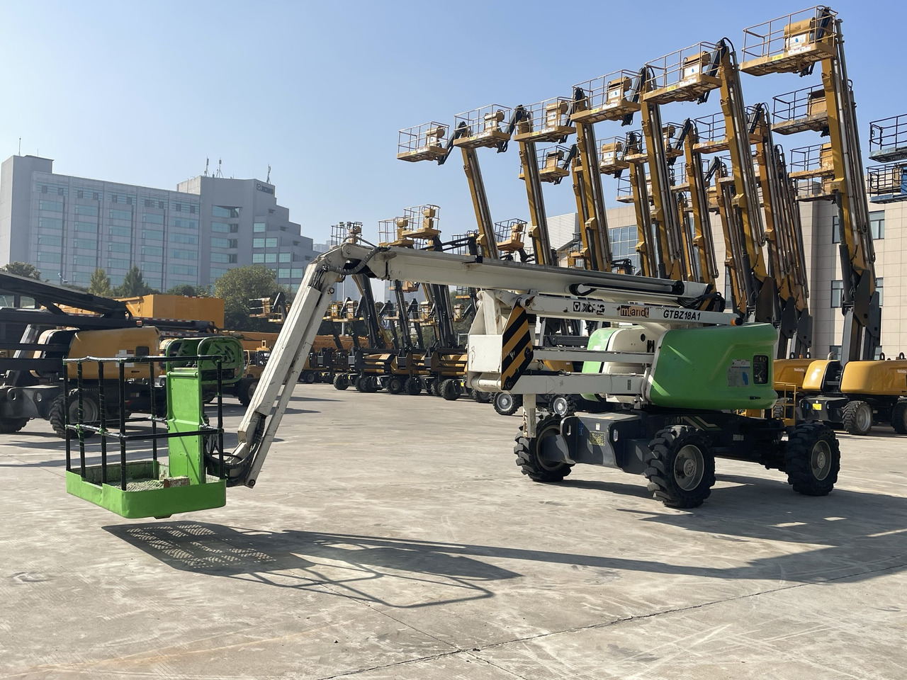 XCMG Official Used Towable Cherry Picker GTBZ18A1 18 Meters Aerial Work Platforms Best Sale - رافعات سلة مفصلية: صور 3 XCMG Official Used Towable Cherry Picker GTBZ18A1 18 Meters Aerial Work Platforms Best Sale - رافعات سلة مفصلية: صور 3
