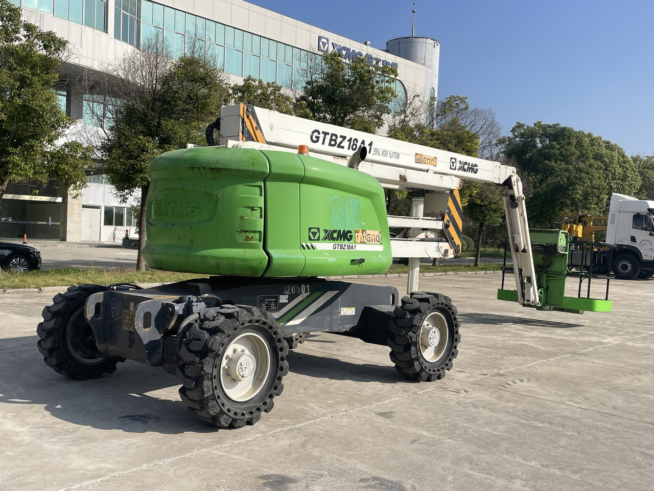 XCMG Official Used Towable Cherry Picker GTBZ18A1 18 Meters Aerial Work Platforms Best Sale - رافعات سلة مفصلية: صور 4 XCMG Official Used Towable Cherry Picker GTBZ18A1 18 Meters Aerial Work Platforms Best Sale - رافعات سلة مفصلية: صور 4
