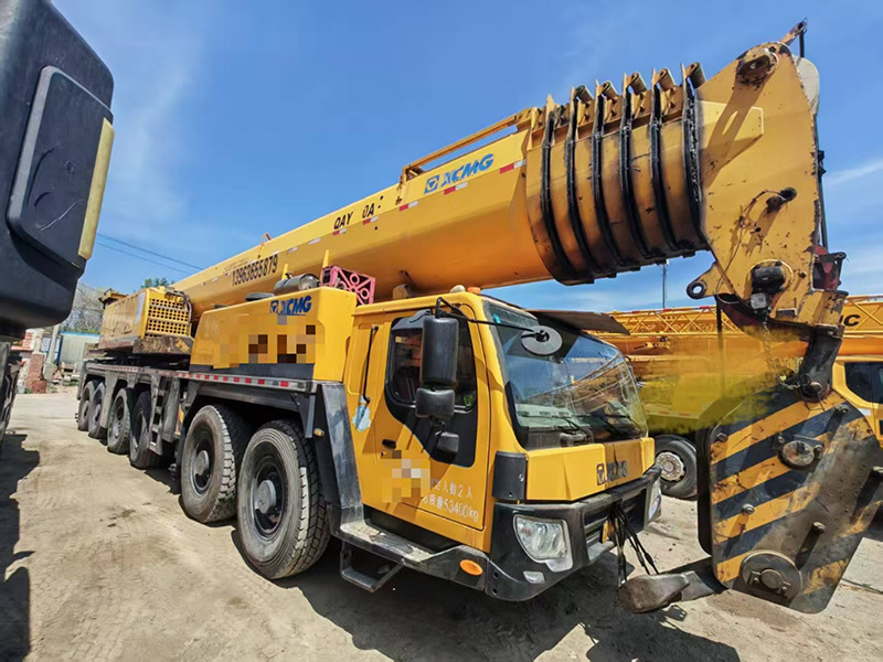 رافعة لجميع التضاريس XCMG QAY260 260ton used all terrain mobile hydraulic truck crane price: صور 6