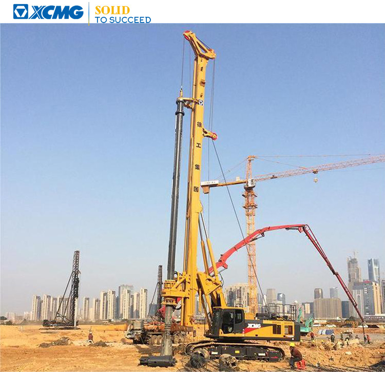 XCMG XCMG Officail XR220D used hydraulic rotary drilling rig for sale - آلة حفر: صور 1 XCMG XCMG Officail XR220D used hydraulic rotary drilling rig for sale - آلة حفر: صور 1