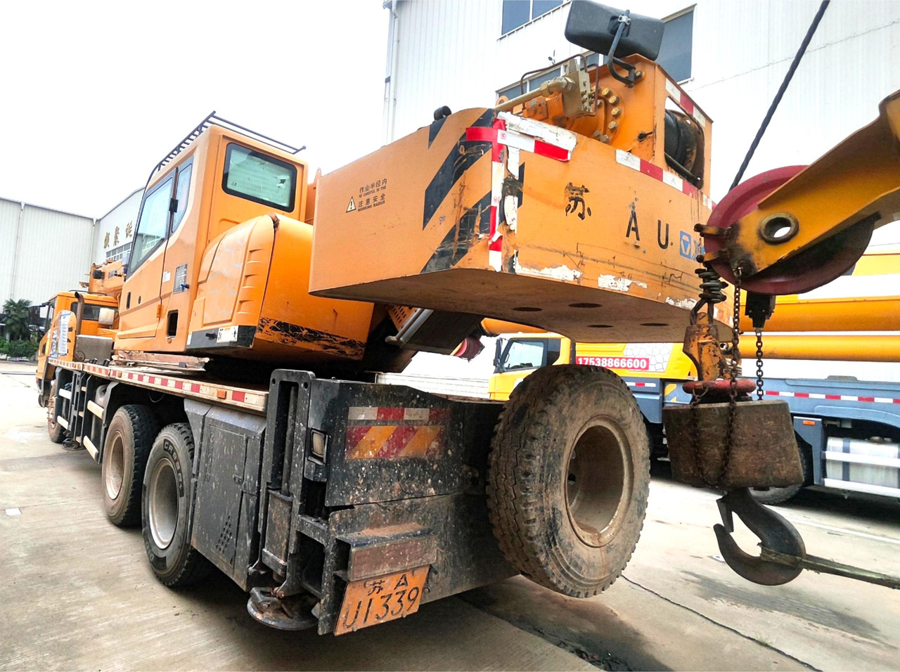 XCMG XCT20L5 20ton used 5-section mobile hydraulic truck crane price - موبايل كرين: صور 4 XCMG XCT20L5 20ton used 5-section mobile hydraulic truck crane price - موبايل كرين: صور 4