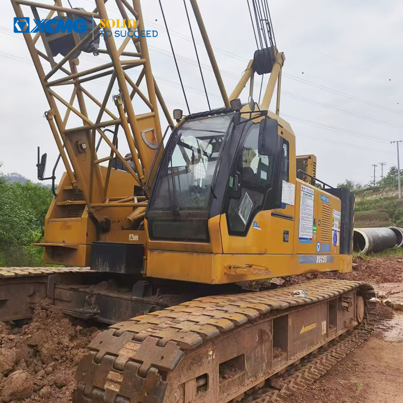 XCMG XGC55 55ton second hand 2021 crane with crawler for sale - رافعة مجنزرة: صور 1 XCMG XGC55 55ton second hand 2021 crane with crawler for sale - رافعة مجنزرة: صور 1