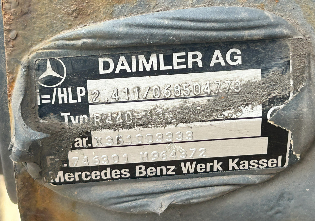 المحور الخلفي - شاحنة MERCEDES ACTROS MP4 R440-13 2,411: صور 11 المحور الخلفي - شاحنة MERCEDES ACTROS MP4 R440-13 2,411: صور 11