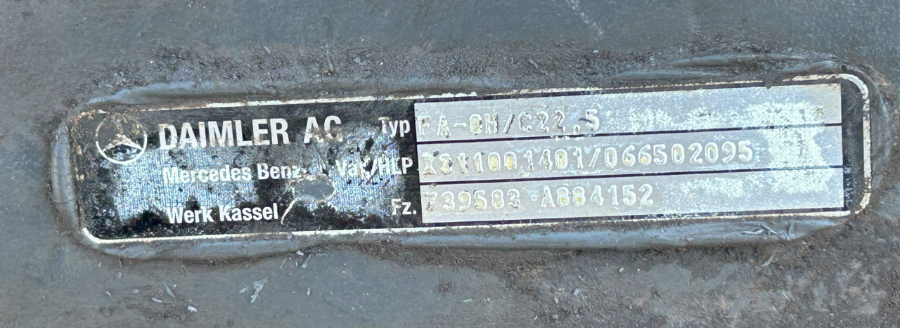 MERCEDES AROCS MP4 AXLE + HUBS HAD HYDRAULIC DRIVE FRONT - تعليق: صور 4 MERCEDES AROCS MP4 AXLE + HUBS HAD HYDRAULIC DRIVE FRONT - تعليق: صور 4