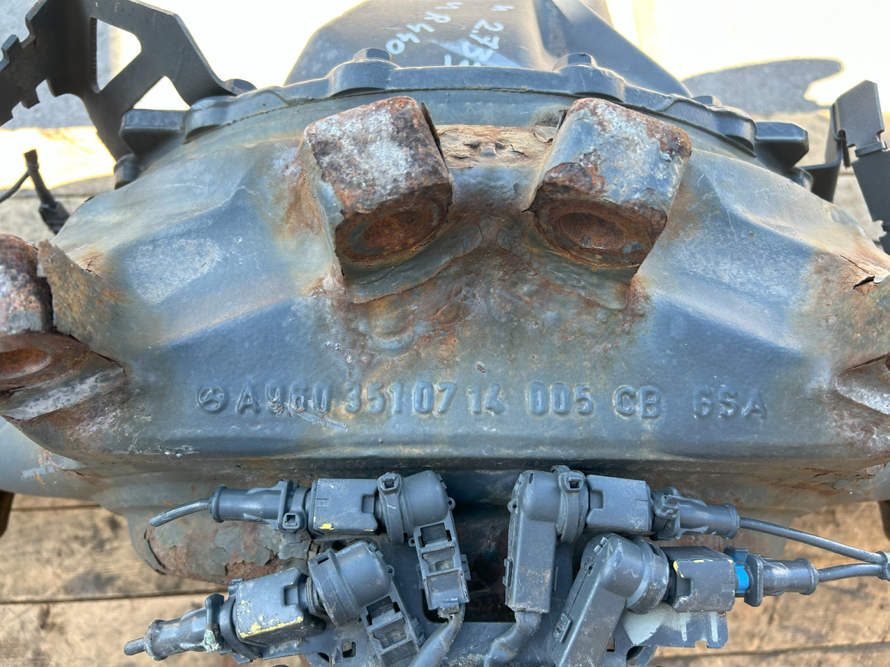 MERCEDES AXLE + HUBS R440-13,0 2,733 ACTROS MP4 - المحور الخلفي: صور 2 MERCEDES AXLE + HUBS R440-13,0 2,733 ACTROS MP4 - المحور الخلفي: صور 2