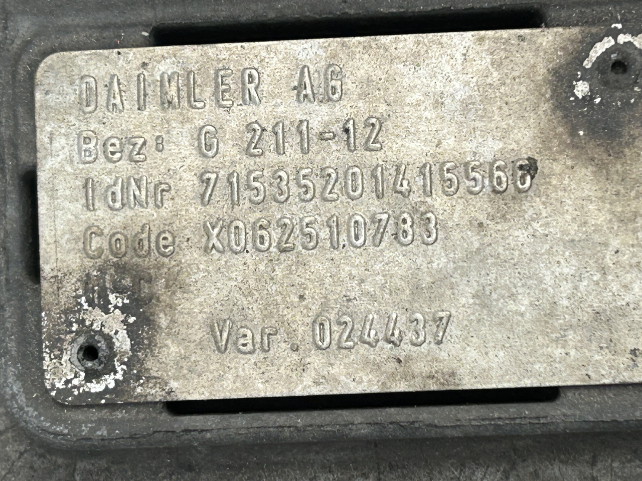 علبة التروس MERCEDES GEARBOX G211-12 WITH RETARDER: صور 6