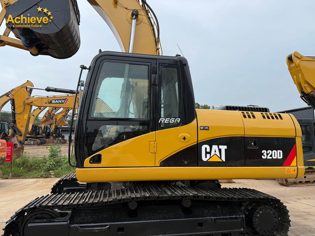 حفارة CATERPILLAR CAT 320D C6.4ACERT 1m³ 20930KG  20TON 103Kw/2000rpm 35Mpa【ACHIEVE】 TOP CONDITION!!!: صور 7