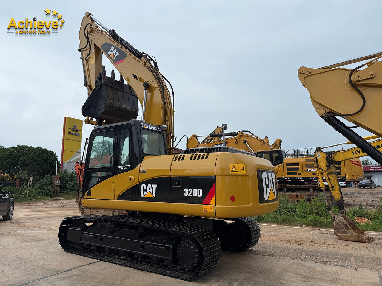 حفارة CATERPILLAR CAT 320D C6.4ACERT 1m³ 20930KG  20TON 103Kw/2000rpm 35Mpa【ACHIEVE】 TOP CONDITION!!!: صور 6