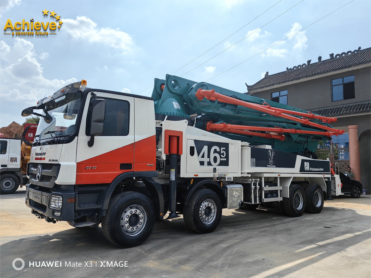 Putzmeister Compact Truck-Mounted Concrete Pump M46-5 【ACHIEVE】TOP CONDITION!!! - مضخة خرسانة: صور 2 Putzmeister Compact Truck-Mounted Concrete Pump M46-5 【ACHIEVE】TOP CONDITION!!! - مضخة خرسانة: صور 2