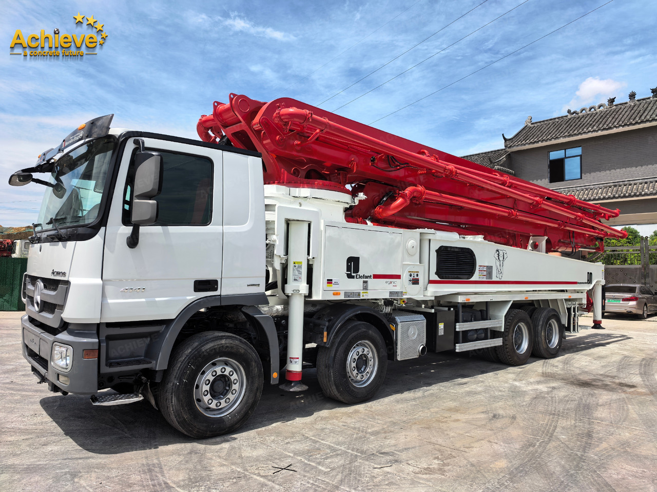 Putzmeister Putzmeister M56-4RZ Actros 4141Mercedes-Benz Concrete pump truck 【ACHIEVE】TOP CONDITION!!! - مضخة خرسانة: صور 2 Putzmeister Putzmeister M56-4RZ Actros 4141Mercedes-Benz Concrete pump truck 【ACHIEVE】TOP CONDITION!!! - مضخة خرسانة: صور 2