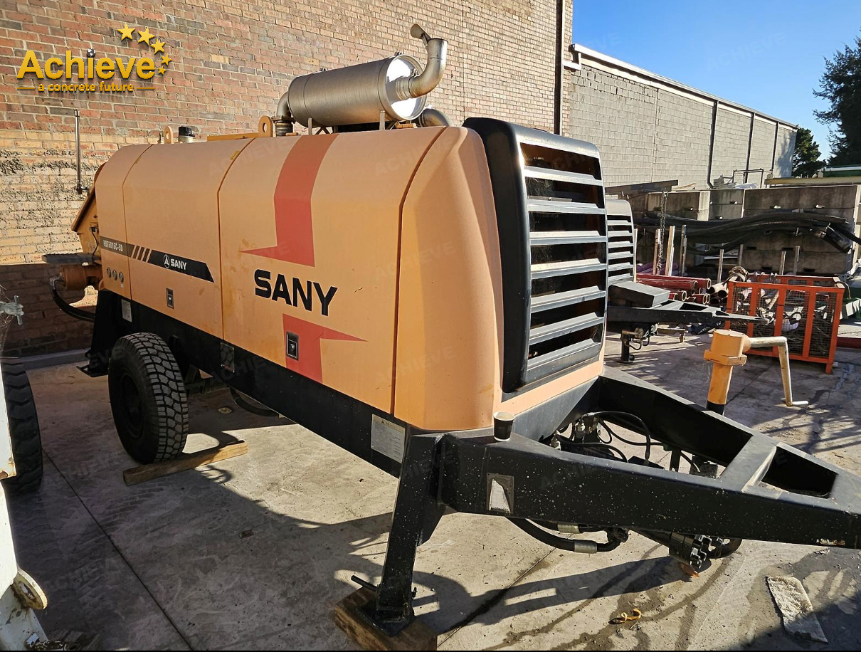 SANY SANY 【ACHIEVE】TOP CONDITION!!! demo new low hours Sany Concrete Trailer Pump 2017 HBT5008C-5S - مضخة خرسانة ثابتة: صور 1 SANY SANY 【ACHIEVE】TOP CONDITION!!! demo new low hours Sany Concrete Trailer Pump 2017 HBT5008C-5S - مضخة خرسانة ثابتة: صور 1