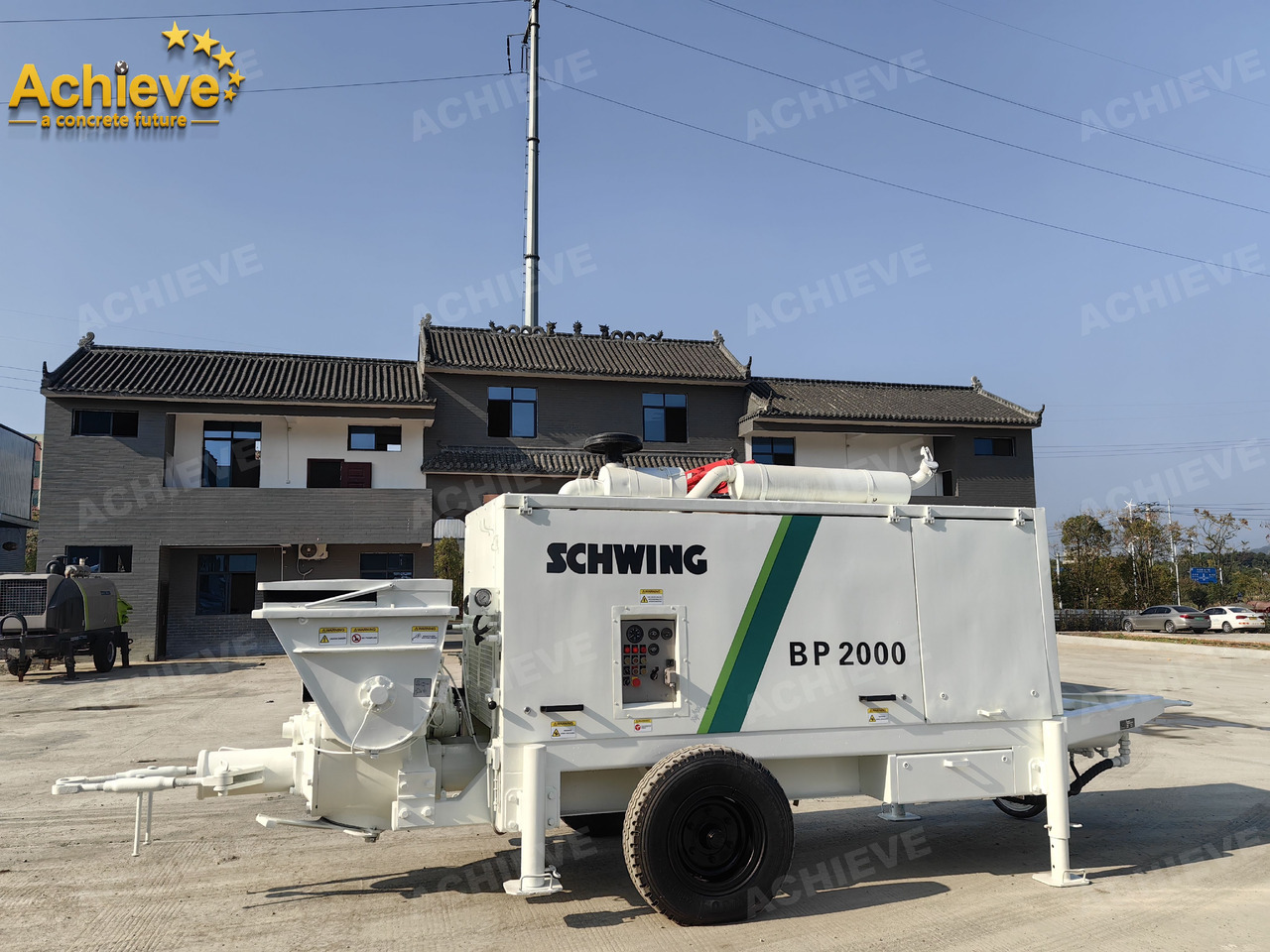 Schwing BP2000 5000kg 2008 Concrete Pump With Brand New High Quality 【ACHIEVE】 TOP CONDITION!!! - مضخة خرسانة ثابتة: صور 4 Schwing BP2000 5000kg 2008 Concrete Pump With Brand New High Quality 【ACHIEVE】 TOP CONDITION!!! - مضخة خرسانة ثابتة: صور 4