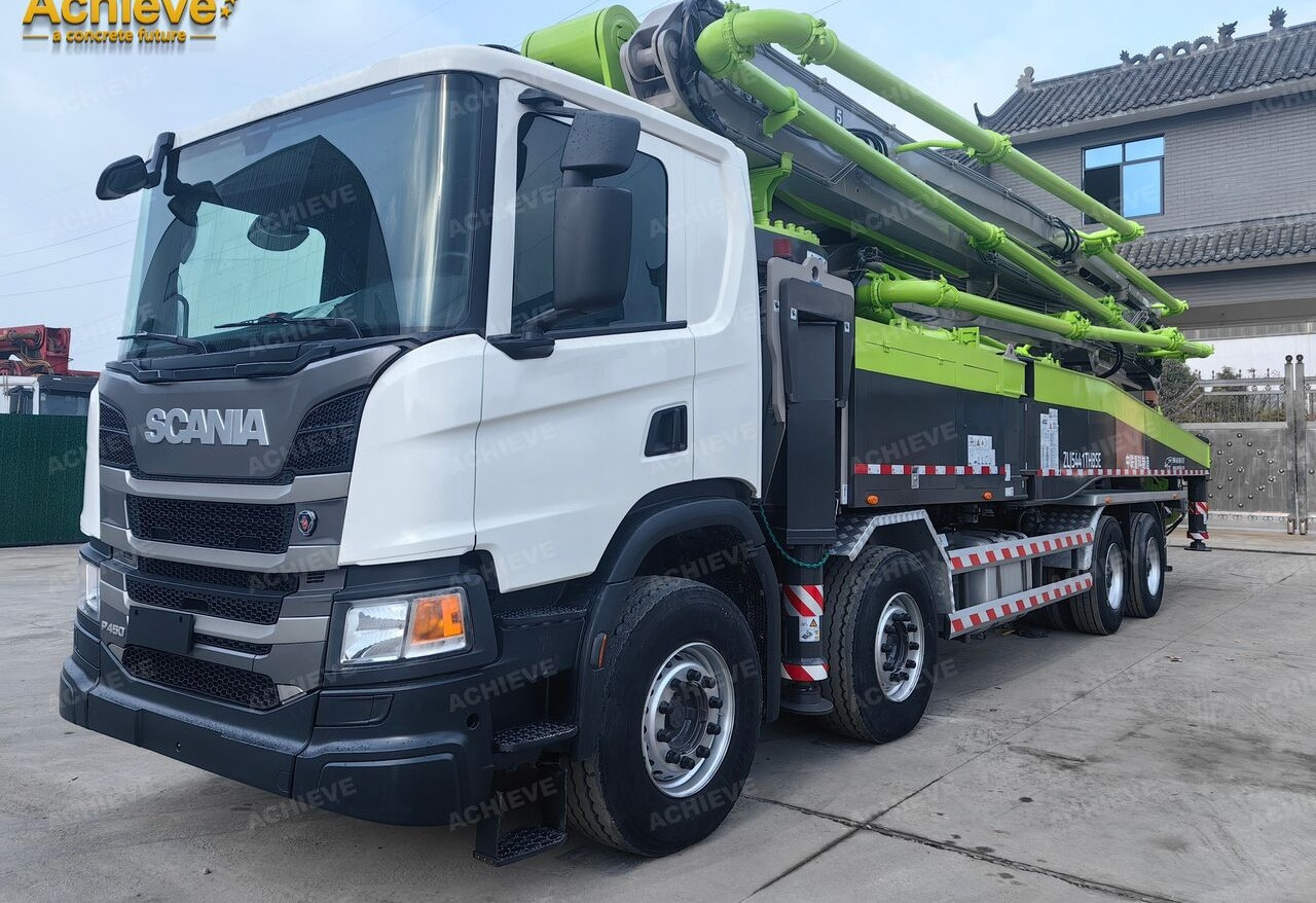 ZOOMLION ZOOMLION 2019 ZOOMLION 56X-6RZ 56M Scania P450 8x4【ACHIEVE】TOP CONDITION!!! - مضخة خرسانة: صور 2 ZOOMLION ZOOMLION 2019 ZOOMLION 56X-6RZ 56M Scania P450 8x4【ACHIEVE】TOP CONDITION!!! - مضخة خرسانة: صور 2