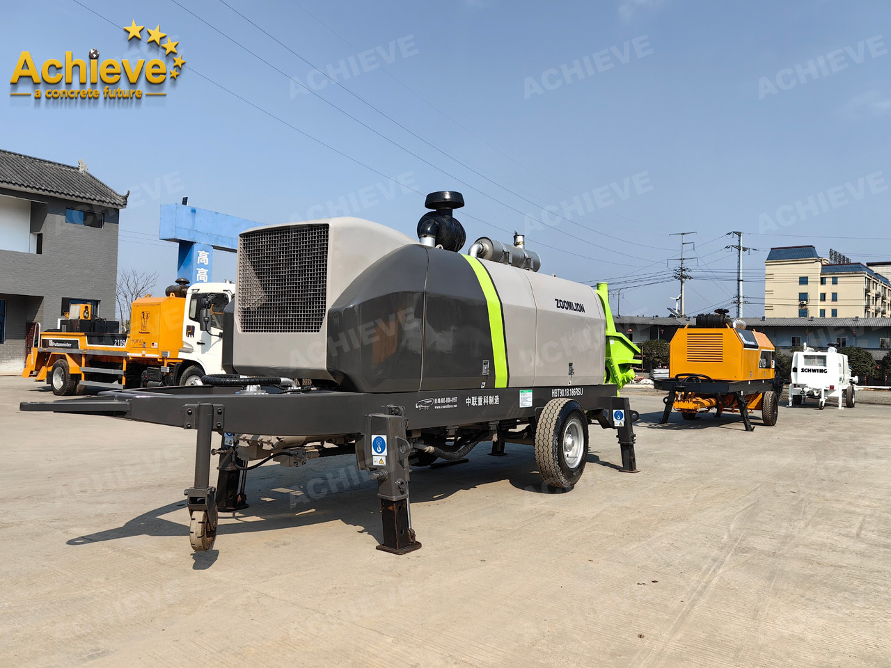 Zoomlion 2022 Zoomlion HBT 90.18.186RSU hydraulic Concrete Trailer Pump in China【ACHIEVE】TOP CONDITION!!! - مضخة خرسانة ثابتة: صور 3 Zoomlion 2022 Zoomlion HBT 90.18.186RSU hydraulic Concrete Trailer Pump in China【ACHIEVE】TOP CONDITION!!! - مضخة خرسانة ثابتة: صور 3