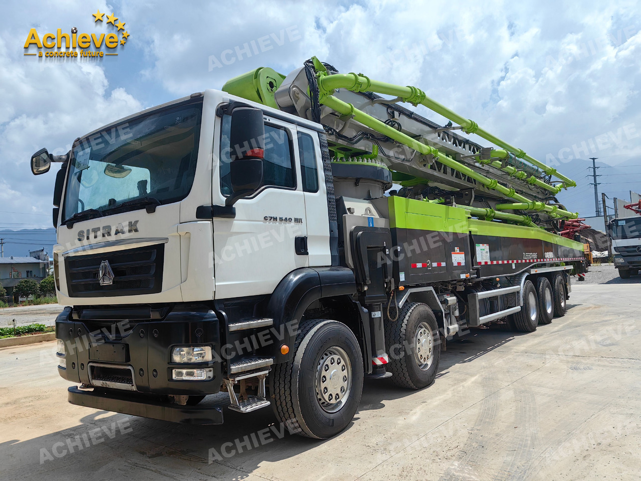 Zoomlion Zoomlion 70M 70X-6RZ Concrete pump truck ACTROS 4141 【ACHIEVE】TOP CONDITION!!! - مضخة خرسانة: صور 2 Zoomlion Zoomlion 70M 70X-6RZ Concrete pump truck ACTROS 4141 【ACHIEVE】TOP CONDITION!!! - مضخة خرسانة: صور 2