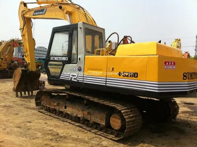 20t Japan Origin Used Sumitomo S280f2 S280 Sh200 0.7m3 Crawler Excavator - حفارات زحافة: صور 1 20t Japan Origin Used Sumitomo S280f2 S280 Sh200 0.7m3 Crawler Excavator - حفارات زحافة: صور 1