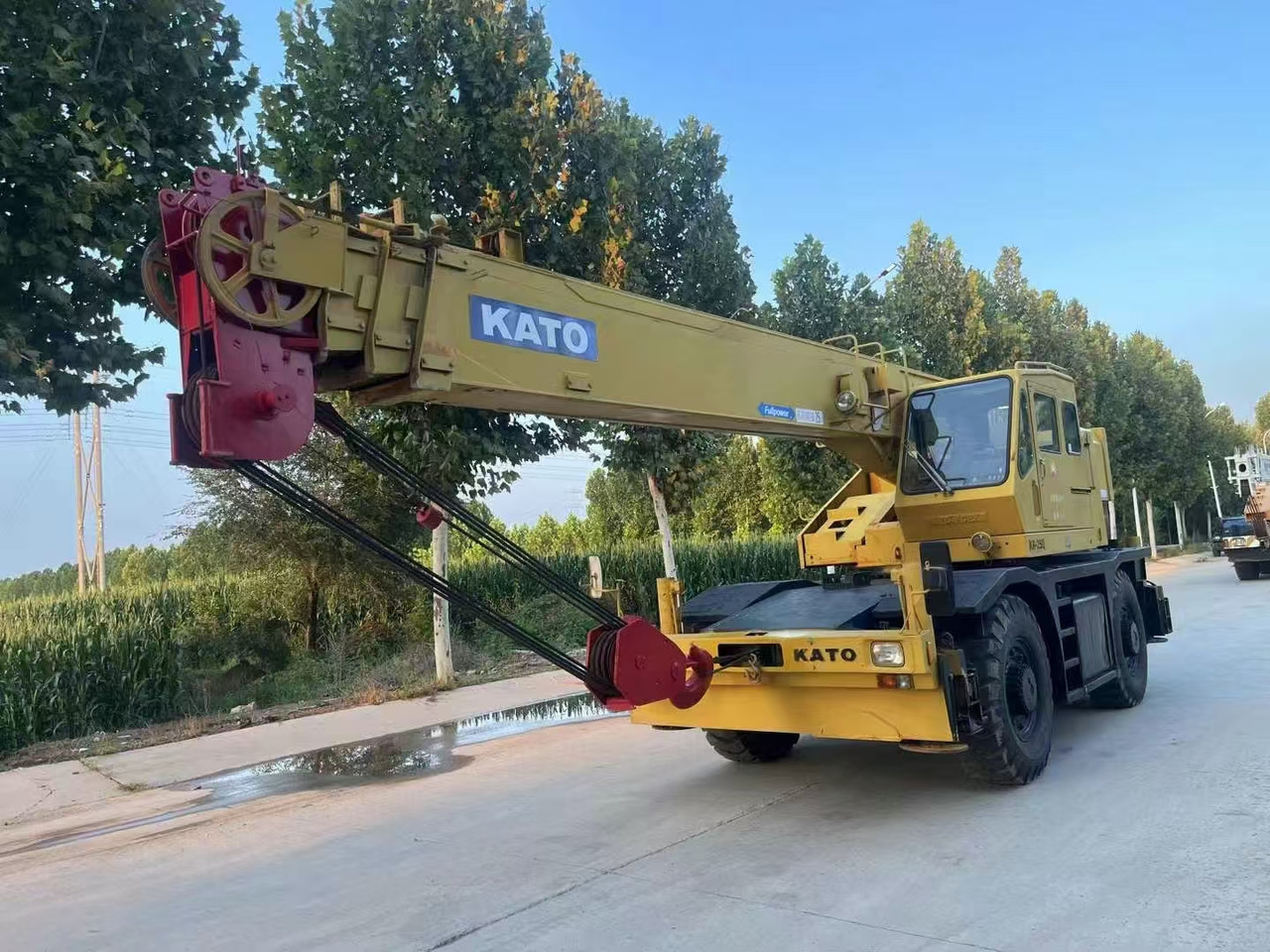 KATO KR250 Good Price 25 ton Rough Terrain Crane - موبايل كرين: صور 2 KATO KR250 Good Price 25 ton Rough Terrain Crane - موبايل كرين: صور 2