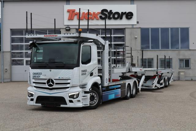 Mercedes-Benz eActros 300 L nRA - شاحنة جرار: صور 1 Mercedes-Benz eActros 300 L nRA - شاحنة جرار: صور 1