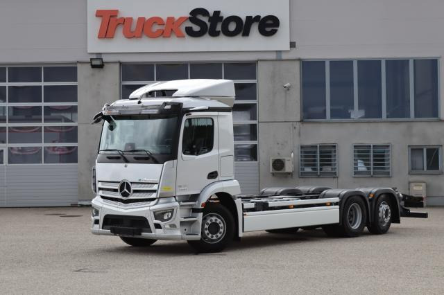 Mercedes-Benz eActros 400 L - الشاسيه شاحنة: صور 1 Mercedes-Benz eActros 400 L - الشاسيه شاحنة: صور 1