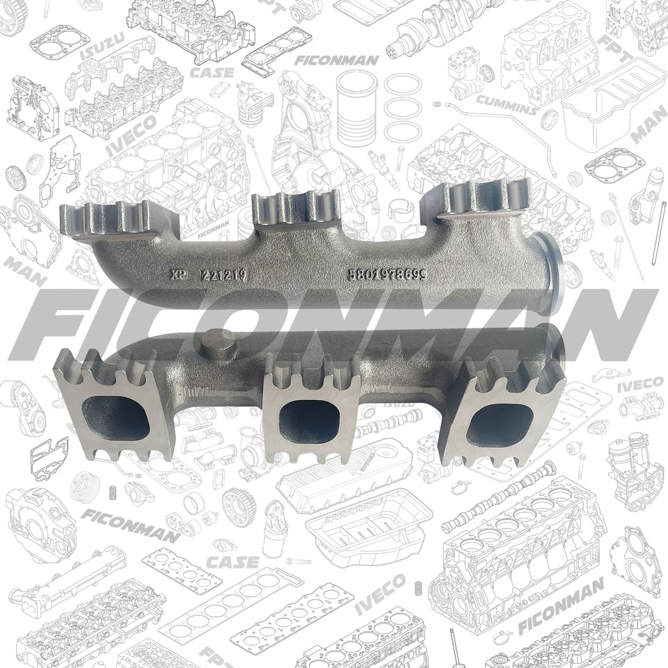 FPT IVECO CASE Cursor9 F2CFE614A*B041/F2CGE614F*V004 5802431166 Exhaust Mainfold 504289341 - مشعب العادم - شاحنة: صور 1 FPT IVECO CASE Cursor9 F2CFE614A*B041/F2CGE614F*V004 5802431166 Exhaust Mainfold 504289341 - مشعب العادم - شاحنة: صور 1