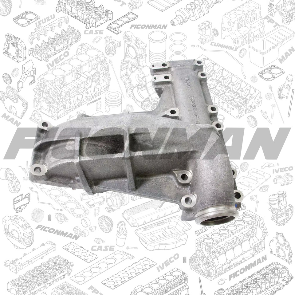 FPT IVECO CASE Cursor9 F2CFE614A*B041/F2CGE614F*V004 5802431166 Exhaust Mainfold 504380222 - مشعب العادم - شاحنة: صور 1 FPT IVECO CASE Cursor9 F2CFE614A*B041/F2CGE614F*V004 5802431166 Exhaust Mainfold 504380222 - مشعب العادم - شاحنة: صور 1