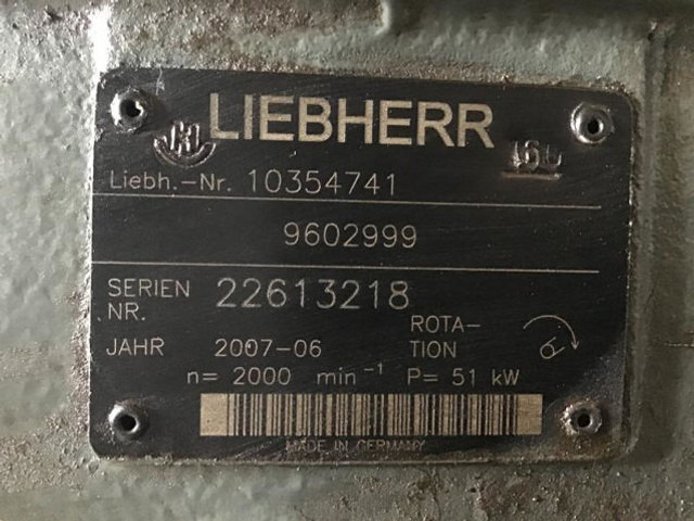 Liebherr A11V075 - مضخة هيدروليكية: صور 3 Liebherr A11V075 - مضخة هيدروليكية: صور 3