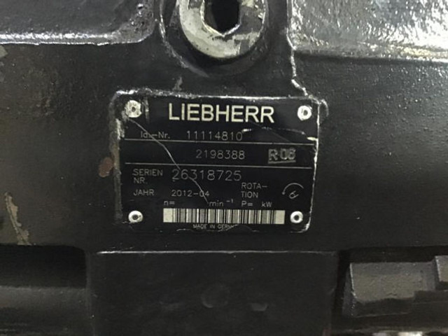 Liebherr A4VG125 - مضخة هيدروليكية: صور 3 Liebherr A4VG125 - مضخة هيدروليكية: صور 3