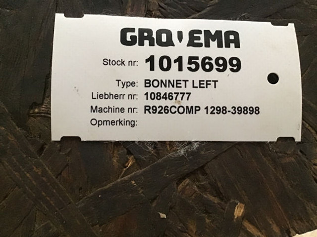 Liebherr Bonnet Left - هود: صور 4 Liebherr Bonnet Left - هود: صور 4