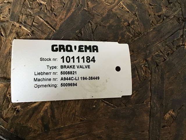 صمام Liebherr Brake Valve: صور 6