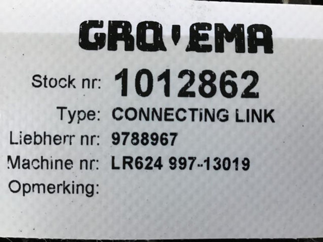 Liebherr Connecting Link - وصلة الربط للمعدات المعلقة: صور 2 Liebherr Connecting Link - وصلة الربط للمعدات المعلقة: صور 2