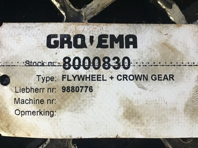 Liebherr Flywheel SAE1 - دولاب الموازنة: صور 3 Liebherr Flywheel SAE1 - دولاب الموازنة: صور 3