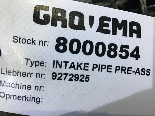 Liebherr Intakepipe - أنبوب سحب الهواء: صور 5 Liebherr Intakepipe - أنبوب سحب الهواء: صور 5