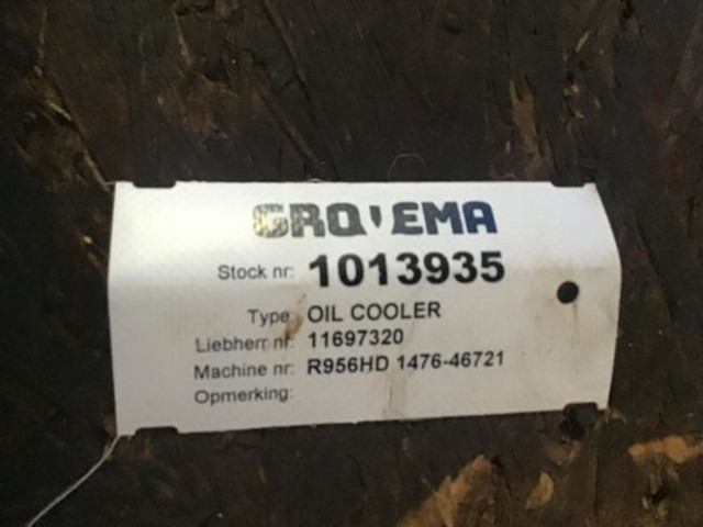 Liebherr Oil Cooler - مبرد الزيت: صور 5 Liebherr Oil Cooler - مبرد الزيت: صور 5