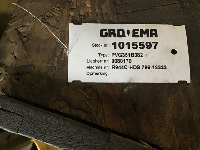 Liebherr PVG351B 332 - مضخة هيدروليكية: صور 3 Liebherr PVG351B 332 - مضخة هيدروليكية: صور 3