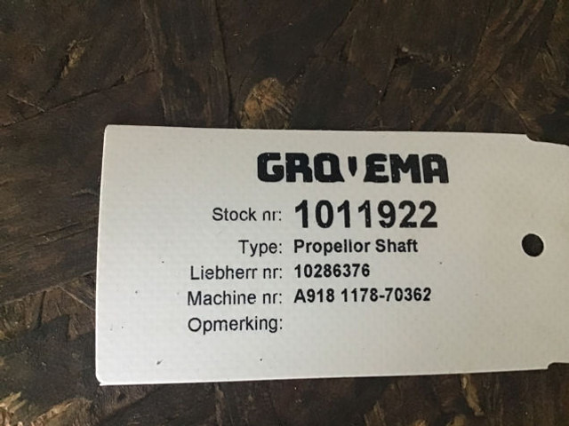 Liebherr Propellor Shaft - نصف رمح: صور 5 Liebherr Propellor Shaft - نصف رمح: صور 5
