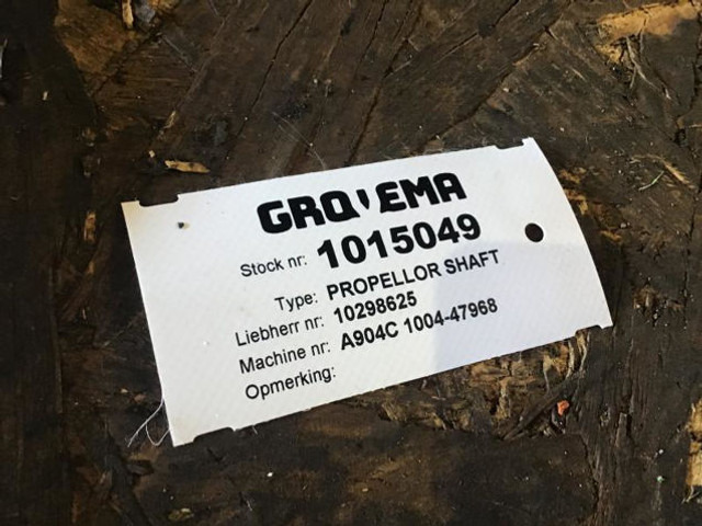 Liebherr Propellor Shaft - نصف رمح: صور 2 Liebherr Propellor Shaft - نصف رمح: صور 2