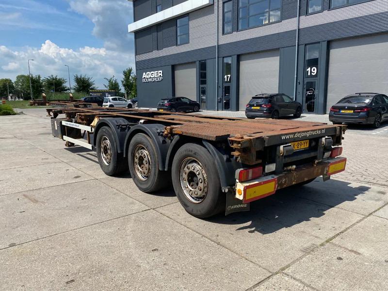 Krone SD Chassis / ADR / 2x Extendable / MB + Disc / 2x Lift Axle - شاحنات الحاويات/ جسم علوي قابل للتغيير نصف مقطورة: صور 3 Krone SD Chassis / ADR / 2x Extendable / MB + Disc / 2x Lift Axle - شاحنات الحاويات/ جسم علوي قابل للتغيير نصف مقطورة: صور 3