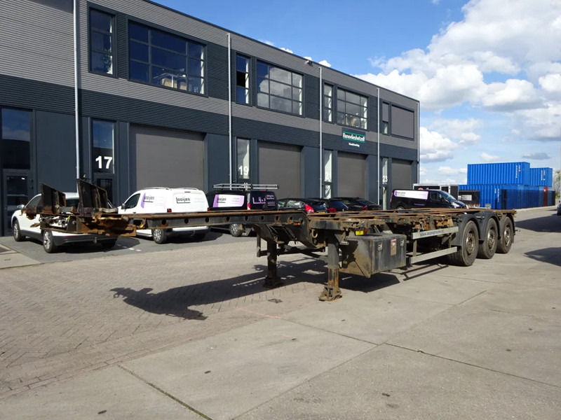 Krone SD Chassis / ADR / 2x Extendable / MB + Disc / 2x Lift Axle - شاحنات الحاويات/ جسم علوي قابل للتغيير نصف مقطورة: صور 4 Krone SD Chassis / ADR / 2x Extendable / MB + Disc / 2x Lift Axle - شاحنات الحاويات/ جسم علوي قابل للتغيير نصف مقطورة: صور 4