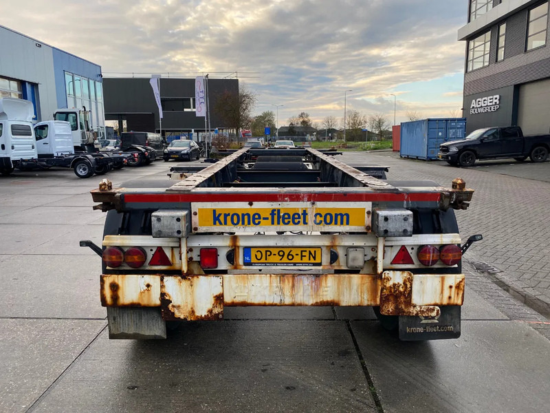 Krone SZ / 20 FT Container Chassis / BPW - شاحنات الحاويات/ جسم علوي قابل للتغيير نصف مقطورة: صور 2 Krone SZ / 20 FT Container Chassis / BPW - شاحنات الحاويات/ جسم علوي قابل للتغيير نصف مقطورة: صور 2