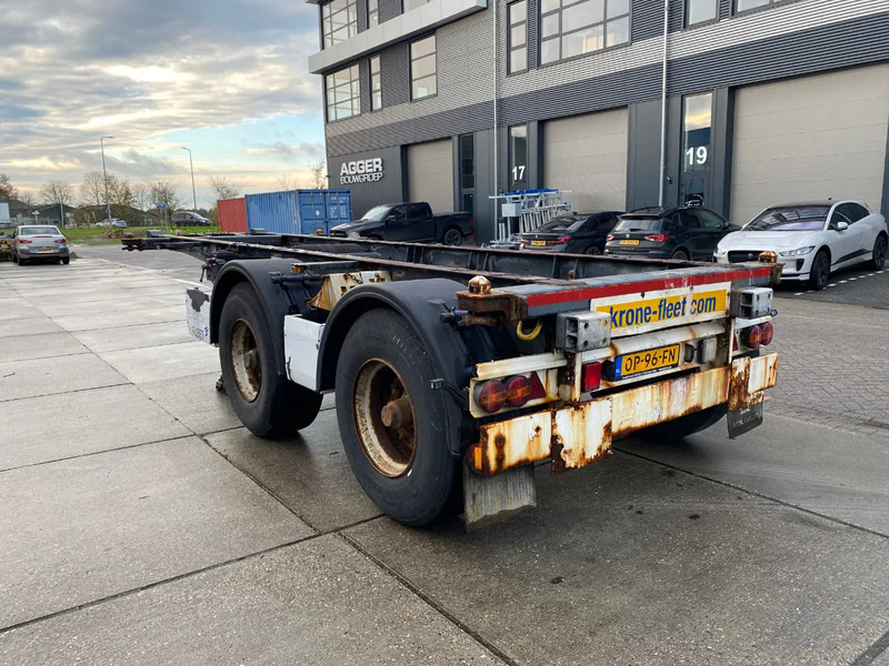 Krone SZ / 20 FT Container Chassis / BPW - شاحنات الحاويات/ جسم علوي قابل للتغيير نصف مقطورة: صور 3 Krone SZ / 20 FT Container Chassis / BPW - شاحنات الحاويات/ جسم علوي قابل للتغيير نصف مقطورة: صور 3