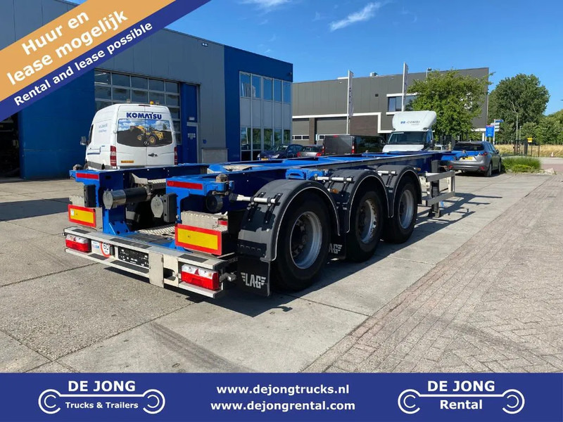 LAG 20-30 FT Tank Chassis / BPW + Disc - شاحنات الحاويات/ جسم علوي قابل للتغيير نصف مقطورة: صور 1 LAG 20-30 FT Tank Chassis / BPW + Disc - شاحنات الحاويات/ جسم علوي قابل للتغيير نصف مقطورة: صور 1