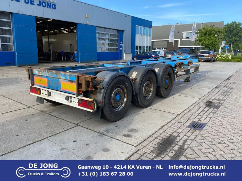 Renders Container chassis / Mercedes + Disc / 1x Lift Axle / 1x Extendable - شاحنات الحاويات/ جسم علوي قابل للتغيير نصف مقطورة: صور 1 Renders Container chassis / Mercedes + Disc / 1x Lift Axle / 1x Extendable - شاحنات الحاويات/ جسم علوي قابل للتغيير نصف مقطورة: صور 1