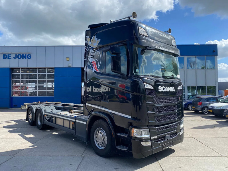 Scania S500 NGS BDF / Retarder / 6x2 / 2x Tank - شاحنات الحاويات/ جسم علوي قابل للتغيير شاحنة: صور 3 Scania S500 NGS BDF / Retarder / 6x2 / 2x Tank - شاحنات الحاويات/ جسم علوي قابل للتغيير شاحنة: صور 3